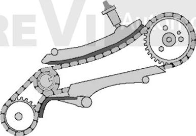 Trevi Automotive KC1002 - Jakoketjusarja inparts.fi