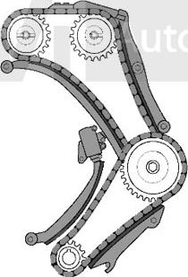 Trevi Automotive KC1034 - Jakoketjusarja inparts.fi