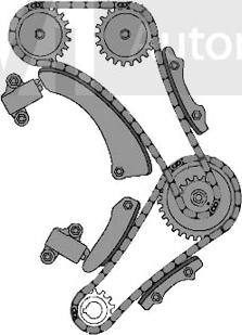 Trevi Automotive KC1038 - Jakoketjusarja inparts.fi