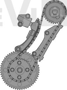 Trevi Automotive KC1032 - Jakoketjusarja inparts.fi