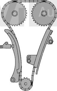 Trevi Automotive KC1025 - Jakoketjusarja inparts.fi