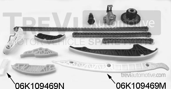 Trevi Automotive KC1158 - Jakoketjusarja inparts.fi