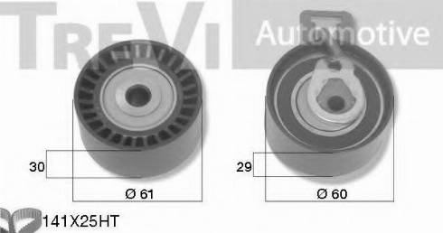 Trevi Automotive KD1475 - Hammashihnasarja inparts.fi