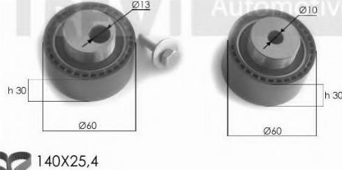 Trevi Automotive KD1105 - Hammashihnasarja inparts.fi