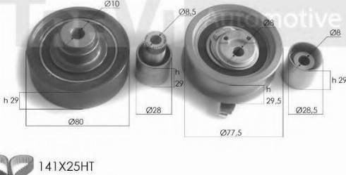 Trevi Automotive KD1101 - Hammashihnasarja inparts.fi