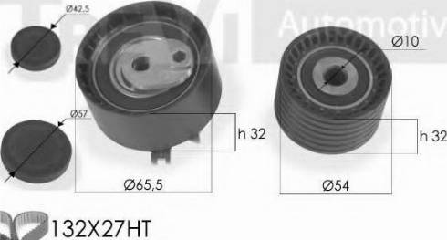 Trevi Automotive KD1184 - Hammashihnasarja inparts.fi