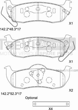 Trevi Automotive PF1385 - Jarrupala, levyjarru inparts.fi