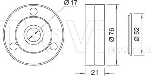 Trevi Automotive TA1580 - Ohjainrulla, moniurahihna inparts.fi