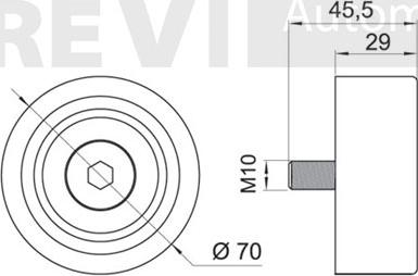 Trevi Automotive TA2020 - Ohjainrulla, moniurahihna inparts.fi