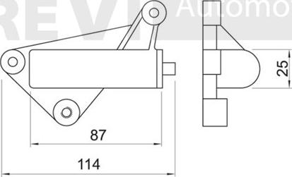 Trevi Automotive TD1540 - Vaimennin, hammashihna inparts.fi