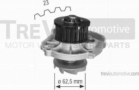 Trevi Automotive TP966 - Vesipumppu inparts.fi