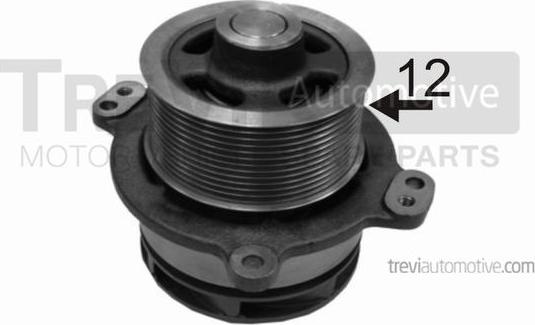 Trevi Automotive TP1042 - Vesipumppu inparts.fi