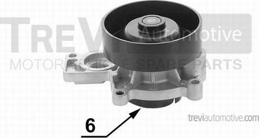 Trevi Automotive TP1377 - Vesipumppu inparts.fi