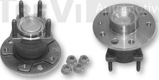 Trevi Automotive WB1612 - Pyöränlaakerisarja inparts.fi