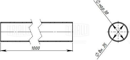 Trialli EMC 0138 - Pakoputki, tarvike inparts.fi