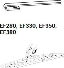 Trico EF350 - Pyyhkijänsulka inparts.fi