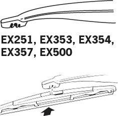 Trico EX353 - Pyyhkijänsulka inparts.fi