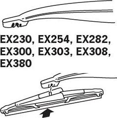 Trico EX303 - Pyyhkijänsulka inparts.fi