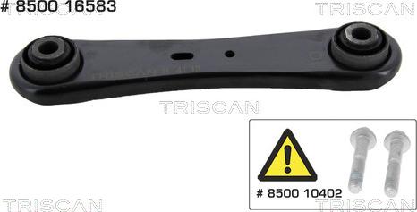 Triscan 8500 16583 - Tanko, pyöränripustus inparts.fi