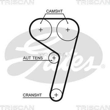 Triscan 8645 5669xs - Hammashihnat inparts.fi