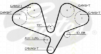 Triscan 8645 5611xs - Hammashihnat inparts.fi