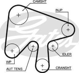 Triscan 8645 5630xs - Hammashihnat inparts.fi