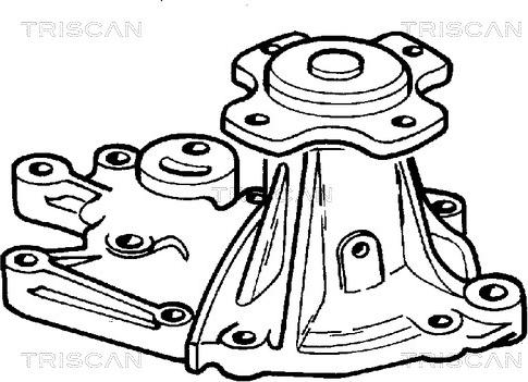 Triscan 8600 69001 - Vesipumppu inparts.fi