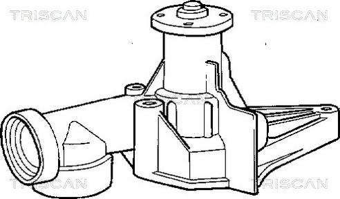 Triscan 8600 10856 - Vesipumppu inparts.fi