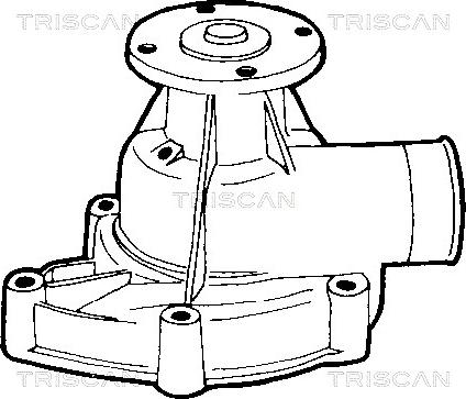 Triscan 8600 11001 - Vesipumppu inparts.fi