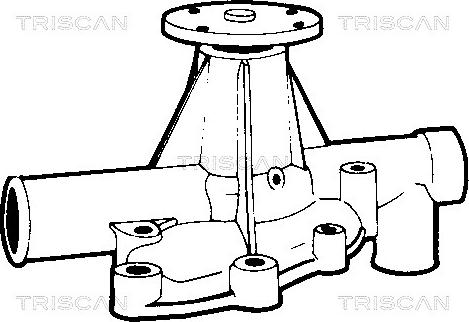 Triscan 8600 11019 - Vesipumppu inparts.fi