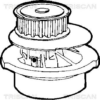 Triscan 8600 24868 - Vesipumppu inparts.fi