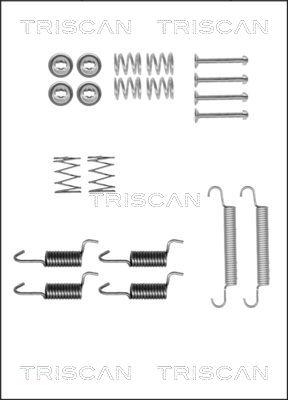 Triscan 8105 432588 - Tarvikesarja, seisontajarru inparts.fi