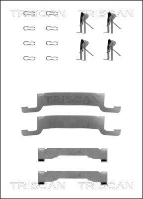 Triscan 8105 421582 - Tarvikesarja, jarrupala inparts.fi