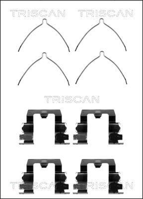 Triscan 8105 501576 - Tarvikesarja, jarrupala inparts.fi