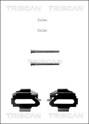 Triscan 8105 161613 - Tarvikesarja, jarrupala inparts.fi