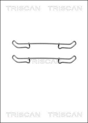 Triscan 8105 101508 - Tarvikesarja, jarrupala inparts.fi