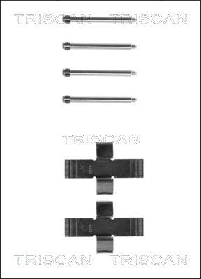 Triscan 8105 101194 - Tarvikesarja, jarrupala inparts.fi