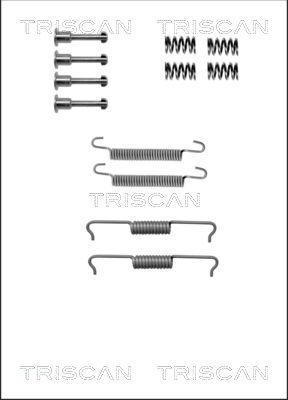 Triscan 8105 102602 - Tarvikesarja, seisontajarru inparts.fi