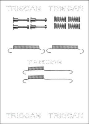 Triscan 8105 802002 - Tarvikesarja, seisontajarru inparts.fi