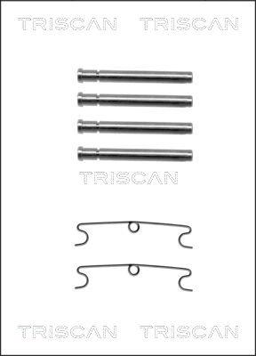 Triscan 8105 291601 - Tarvikesarja, jarrupala inparts.fi