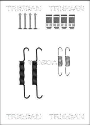 Triscan 8105 242572 - Tarvikesarja, seisontajarru inparts.fi