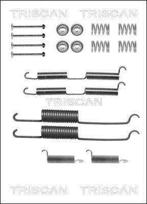 Triscan 8105 252569 - Tarvikesarja, jarrukengät inparts.fi