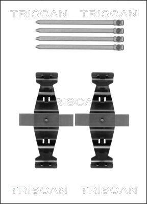 Triscan 8105 231609 - Tarvikesarja, jarrupala inparts.fi