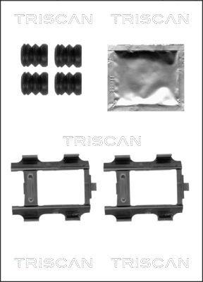 Triscan 8105 231610 - Tarvikesarja, jarrupala inparts.fi