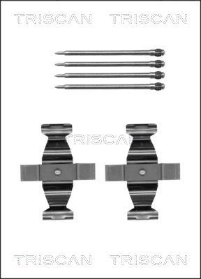 Triscan 8105 231612 - Tarvikesarja, jarrupala inparts.fi