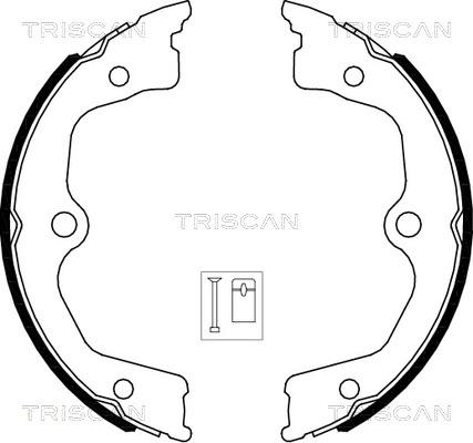 Triscan 8100 40009 - Jarrukenkäsarja, seisontajarru inparts.fi