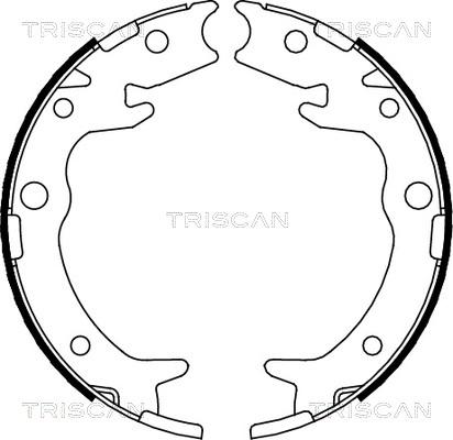 Triscan 8100 40005 - Jarrukenkäsarja, seisontajarru inparts.fi