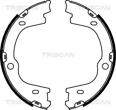 Triscan 8100 43026 - Jarrukenkäsarja, seisontajarru inparts.fi