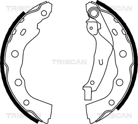 Triscan 8100 42628 - Jarrukenkäsarja inparts.fi