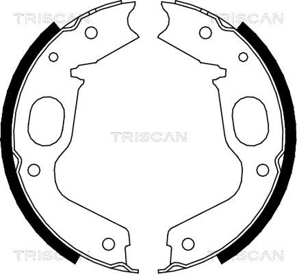 Triscan 8100 42015 - Jarrukenkäsarja, seisontajarru inparts.fi